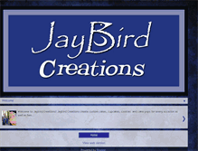 Tablet Screenshot of jaybirdcreations.com